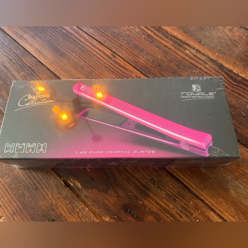 Pink Hair Straightener